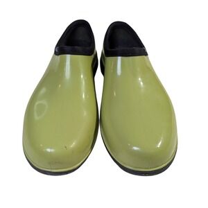 Sloggers Rubber Garden Shoes – Women's 8 Green Waterproof Slip-On READ